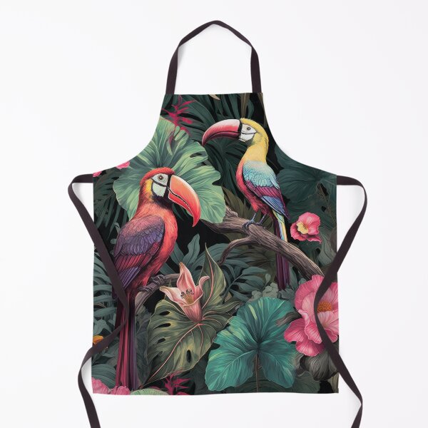 Item preview, Retro Tucano Tropical Forest and flower designed and sold by Retrocranio.