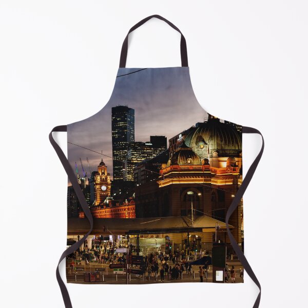 Item preview, Melbourne, Flinders Street Station at Sunset designed and sold by Chris Cobern.