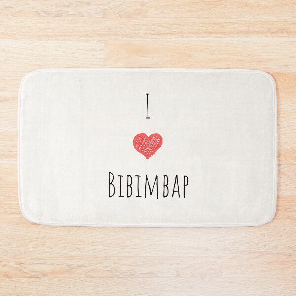 Item preview, Me encanta el bibimbap, la comida coreana, saborea los sabores: delicias de la comida coreana designed and sold by iCherryRed.