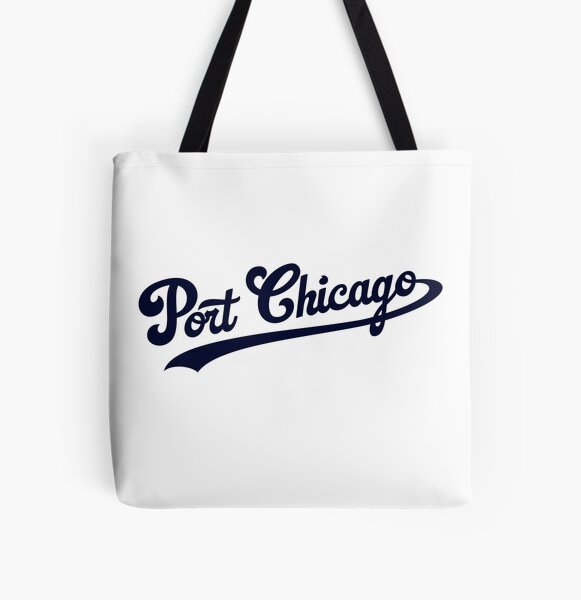 Port Chicago (Navy) All Over Print Tote Bag