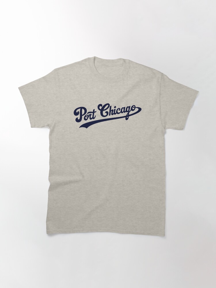 Thumbnail 3 of 7, Classic T-Shirt, Port Chicago (Navy) designed and sold by PortChicago.