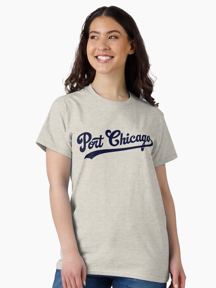 Thumbnail 2 of 7, Classic T-Shirt, Port Chicago (Navy) designed and sold by PortChicago.