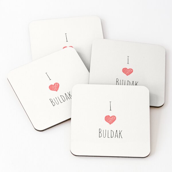 Item preview, Me encanta Buldak, comida coreana, saborea los sabores: delicias de comida coreana designed and sold by iCherryRed.
