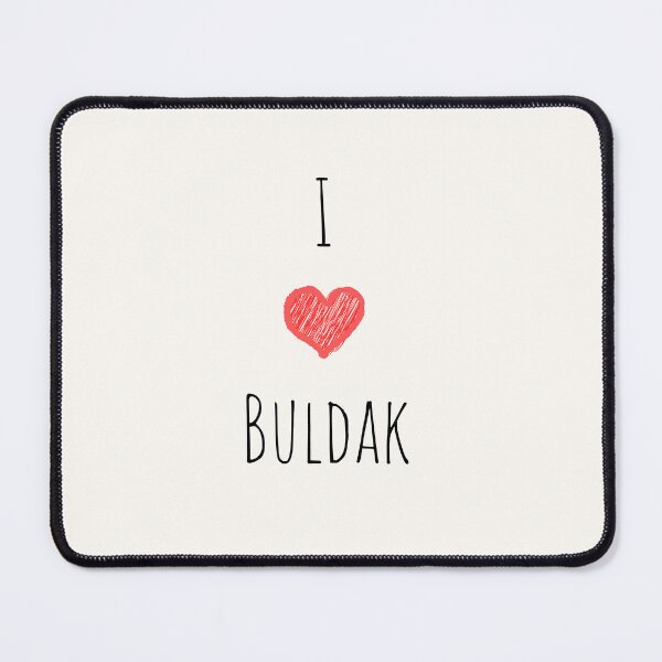 Item preview, I Love Buldak, Korean Food, Savor the Flavors: Korean Food Delights designed and sold by iCherryRed.