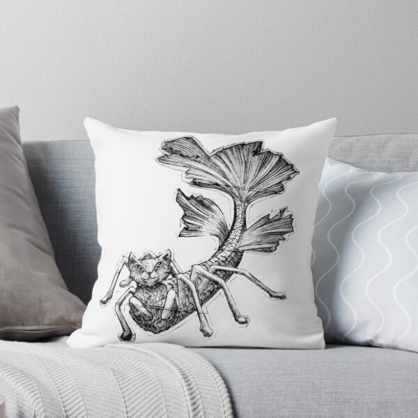 Item preview, Mermaid spider, engraving designed and sold by CleyVonSlay.