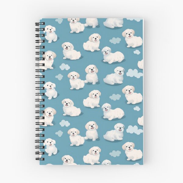 Item preview, Adorable Maltese Puppies Seamless Pattern designed and sold by seunghu.