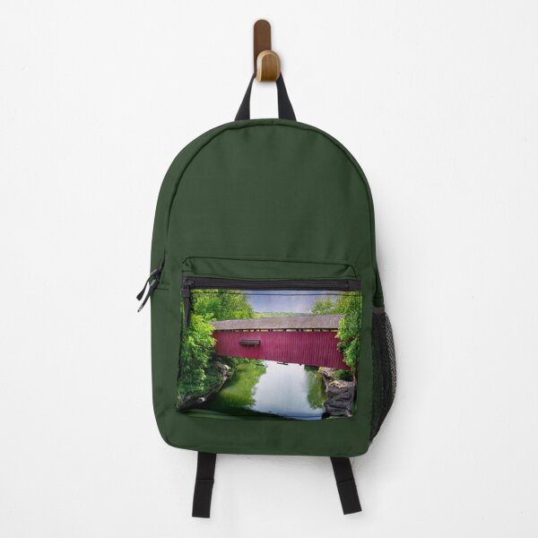Item preview, Old Cox Ford Covered Bridge - Indiana designed and sold by Kathy Weaver.