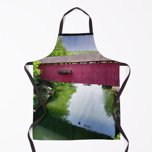 Item preview, Old Cox Ford Covered Bridge - Indiana designed and sold by Kathy Weaver.