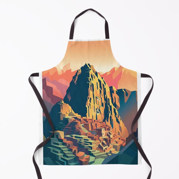 Item preview, Machu Picchu, Peru | Retro Art designed and sold by DigitalDugong.