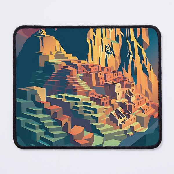 Item preview, Machu Picchu, Peru | Retro Art designed and sold by DigitalDugong.
