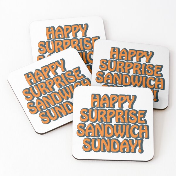 Item preview, Happy Surprise Sandwich Sunday! designed and sold by AudrinaBarri.