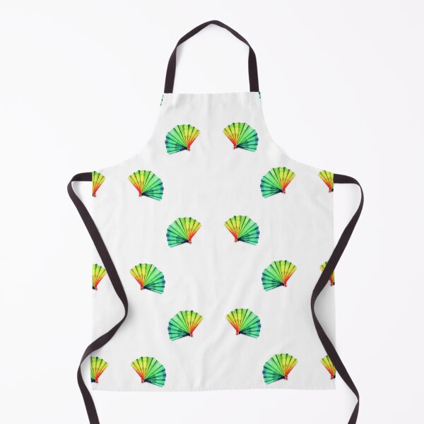 Item preview, Colorful folding fan pattern designed and sold by CleanO2.