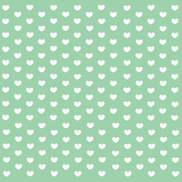 Artwork thumbnail, Mini Hearts - Green by InfinityPattern