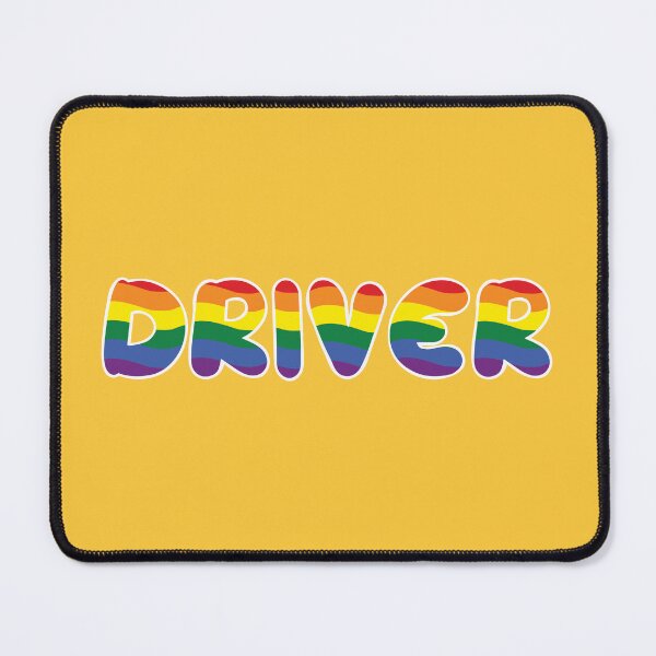 Item preview, Driver, LGBTQIA, Pride Career designed and sold by ShopULove.