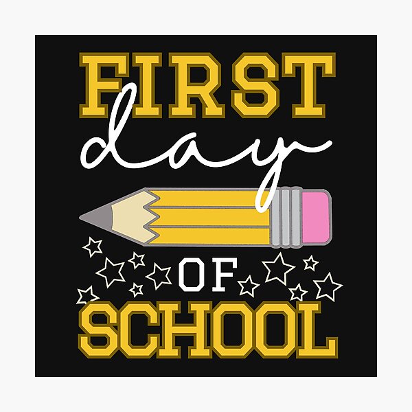 Item preview, First Day of School Design designed and sold by artbybiyan.