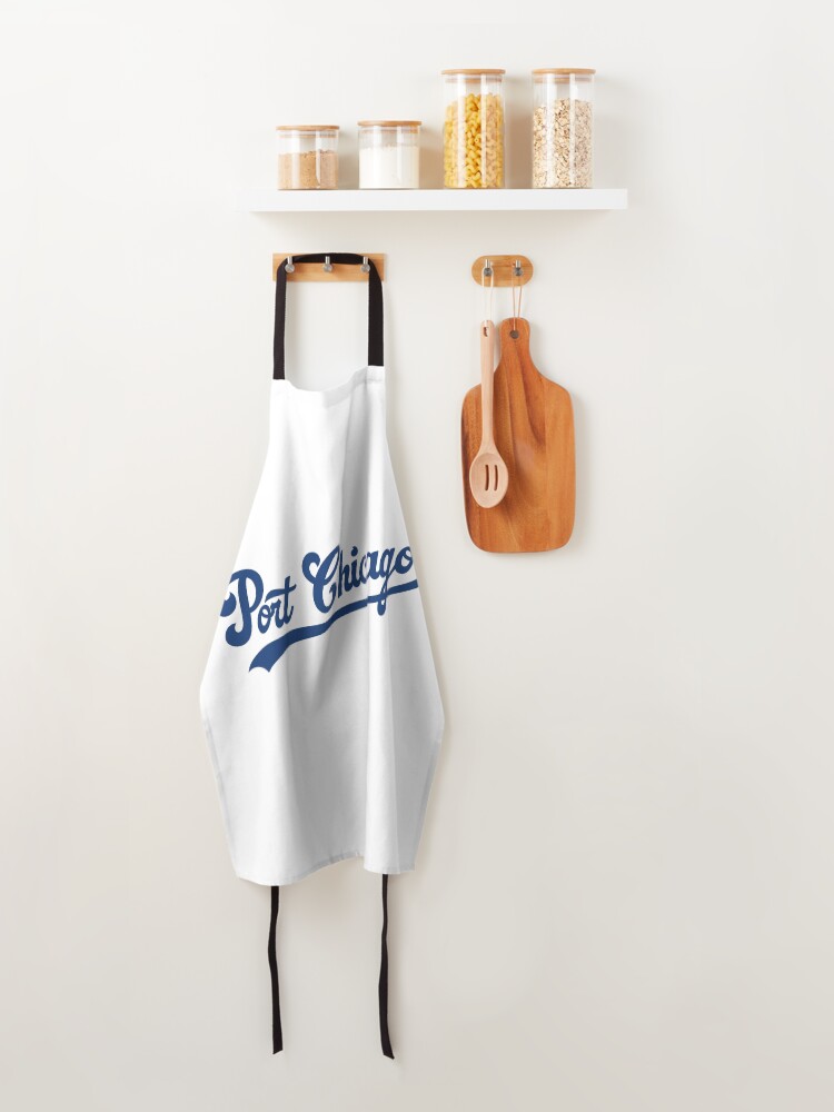 Thumbnail 4 of 6, Apron, Port Chicago (Royal Blue) designed and sold by PortChicago.