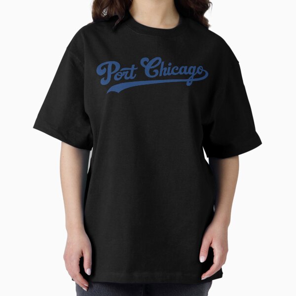 Port Chicago (Royal Blue) Oversized T-Shirt