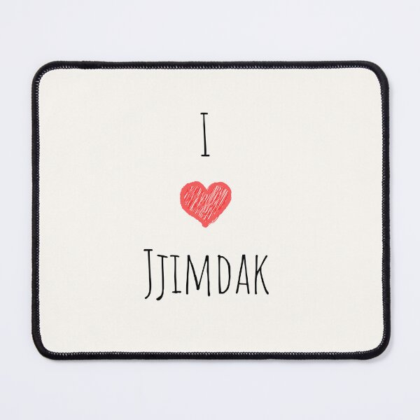 Item preview, I Love Jjimdak, Korean Food, Savor the Flavors: Korean Food Delights designed and sold by iCherryRed.