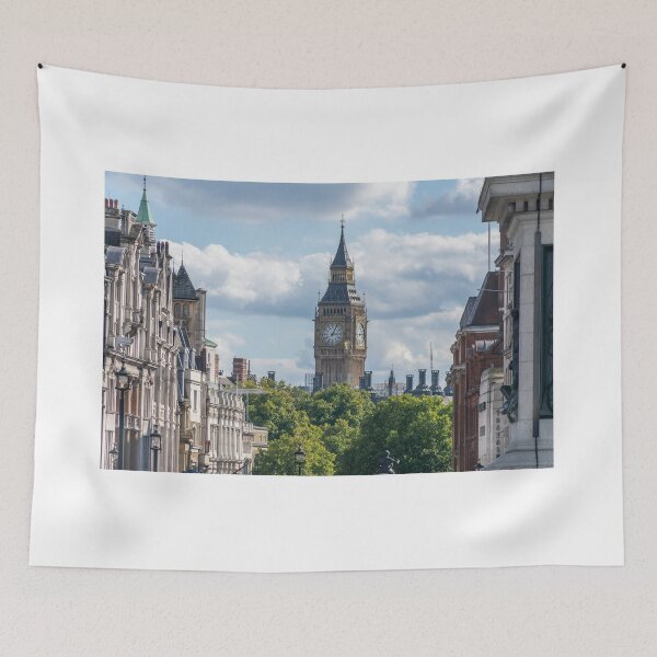 Item preview, London Elizabeth Tower seen from Trafalgar Square designed and sold by TDArtShop.