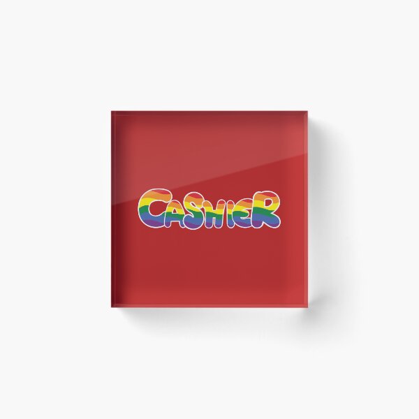 Item preview, Copy of Cashier, LGBTQIA, Pride Career designed and sold by ShopULove.
