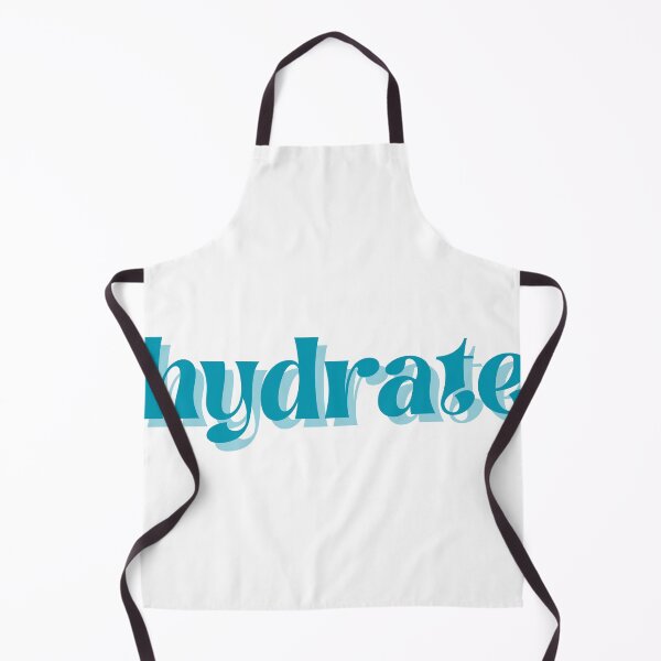Item preview, hydrate bitch hydrate don't diedrate drink water blue aesthetic font quote designed and sold by emcazalet.