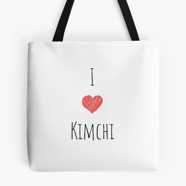 Item preview, Amo el kimchi, la comida coreana, saborea los sabores: delicias de la comida coreana designed and sold by iCherryRed.