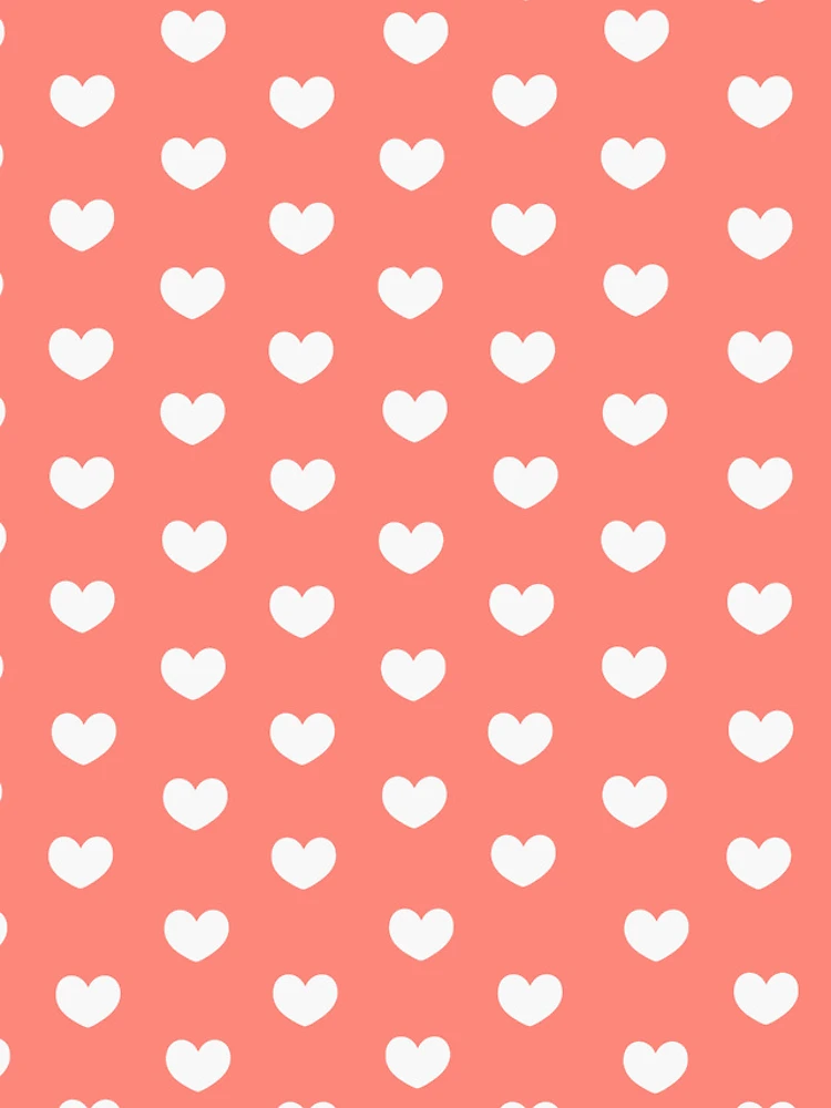 Thumbnail 4 of 4, iPhone Case, Mini Hearts - Orange designed and sold by InfinityPattern.