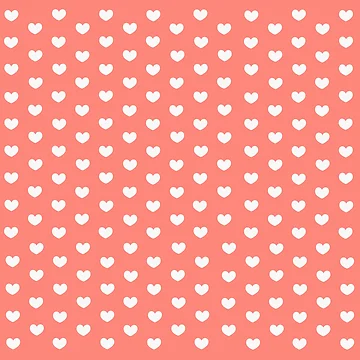 Artwork thumbnail, Mini Hearts - Orange by InfinityPattern