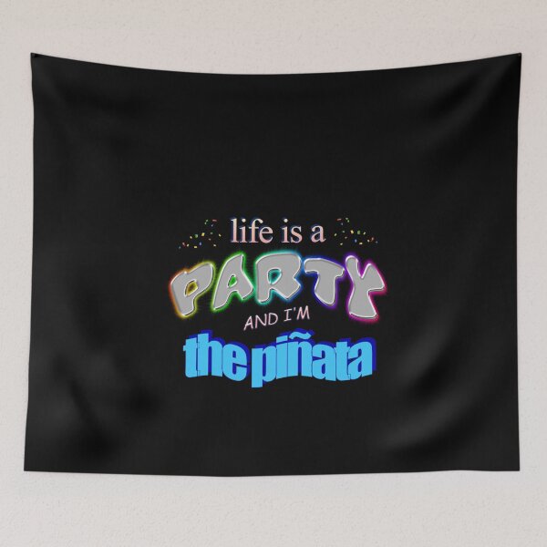 Item preview, Life is a party and i'm the piñata - Funny Birthday Word Art Classic   designed and sold by AliciaGaus.