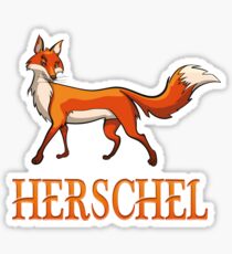 Herschel Fox Sticker