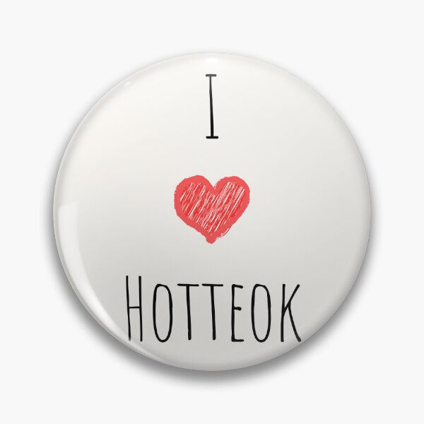 Item preview, I Love Hotteok, Korean Food, Savor the Flavors: Korean Food Delights designed and sold by iCherryRed.