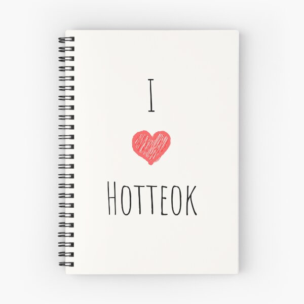 Item preview, Me encanta el hotteok, la comida coreana, saborea los sabores: delicias de la comida coreana designed and sold by iCherryRed.