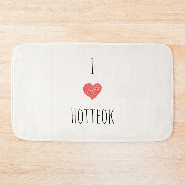 Item preview, Me encanta el hotteok, la comida coreana, saborea los sabores: delicias de la comida coreana designed and sold by iCherryRed.