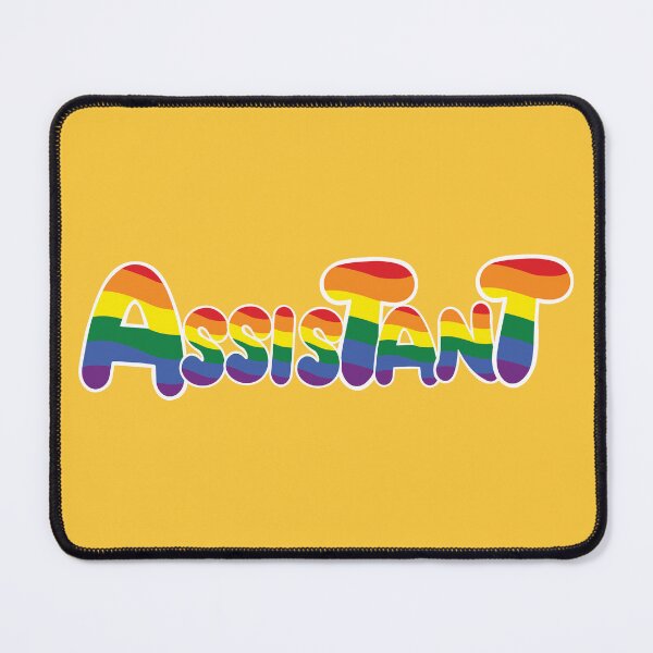 Item preview, Assistant, LGBTQIA, Pride Career designed and sold by ShopULove.