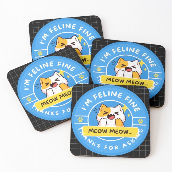 Item preview, Feline Fine designed and sold by KateAndersonLTD.