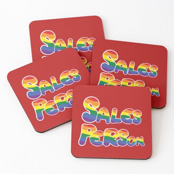 Item preview, Salesperson, LGBTQIA, Pride Career designed and sold by ShopULove.