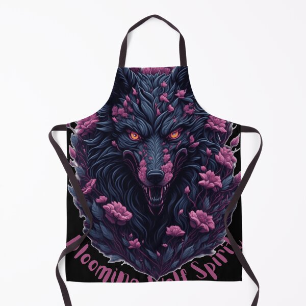 Item preview, Wolf with flowers girls, Wolf Lovers, Wolf Portrait designed and sold by YrtemmyS.