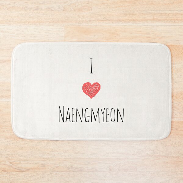 Item preview, Me encanta el naengmyeon, la comida coreana, saborea los sabores: delicias de la comida coreana designed and sold by iCherryRed.