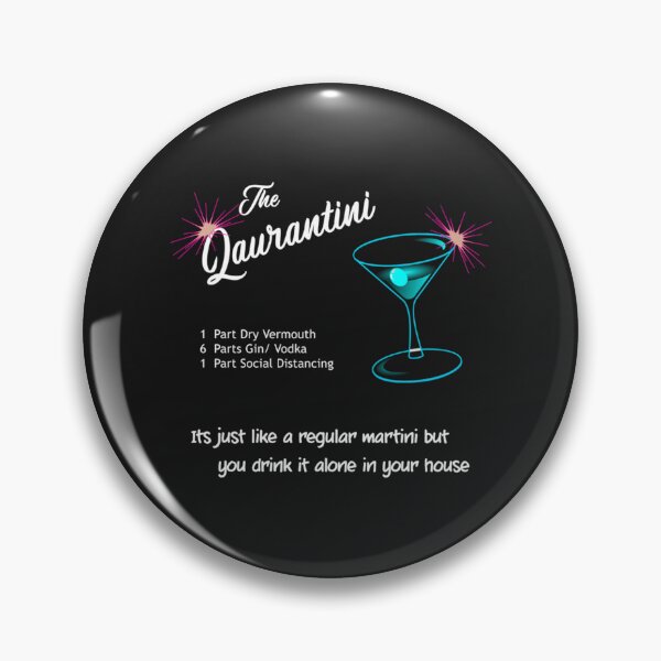 Item preview, Quarantini Martini  designed and sold by cutcutcutart.