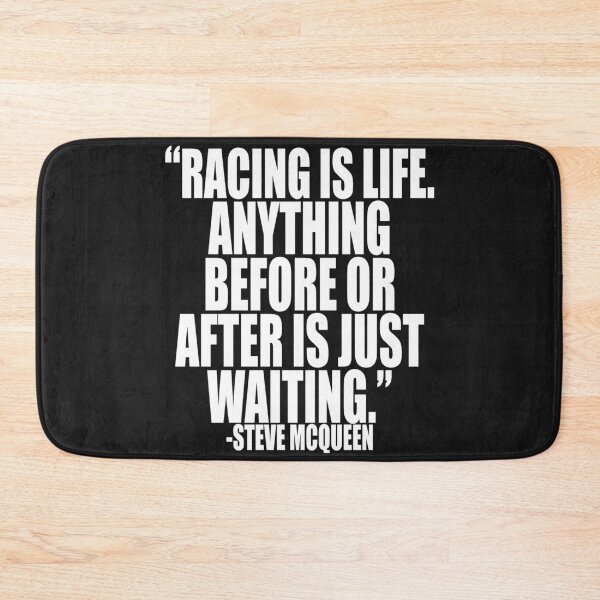 Item preview, Steve McQueen - Racing is Life  designed and sold by cutcutcutart.