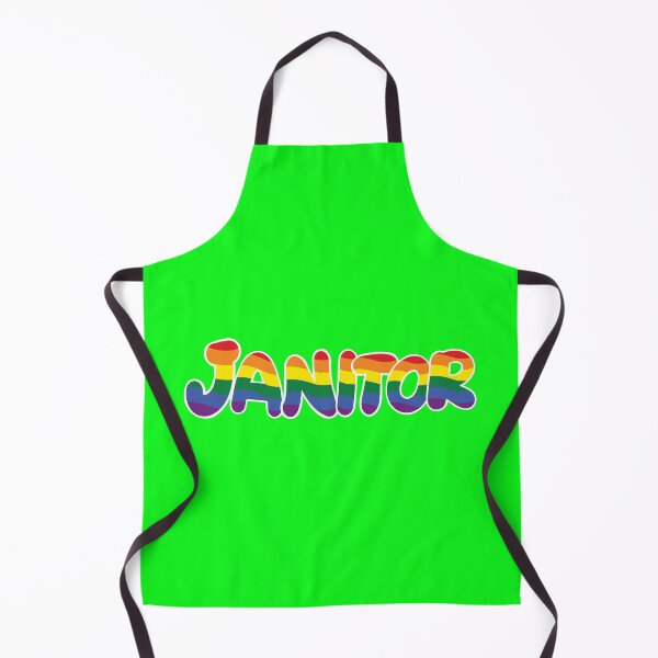Item preview, Janitor, LGBTQIA, Pride Career designed and sold by ShopULove.