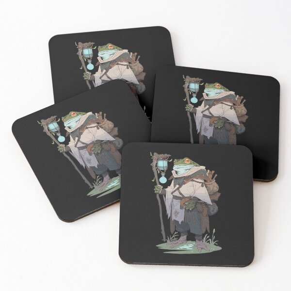 Item preview, Cute Frog Druid - Graphic For Dungeons and Dragons Fans, Kids and Adults designed and sold by Dungeon-Heaven.