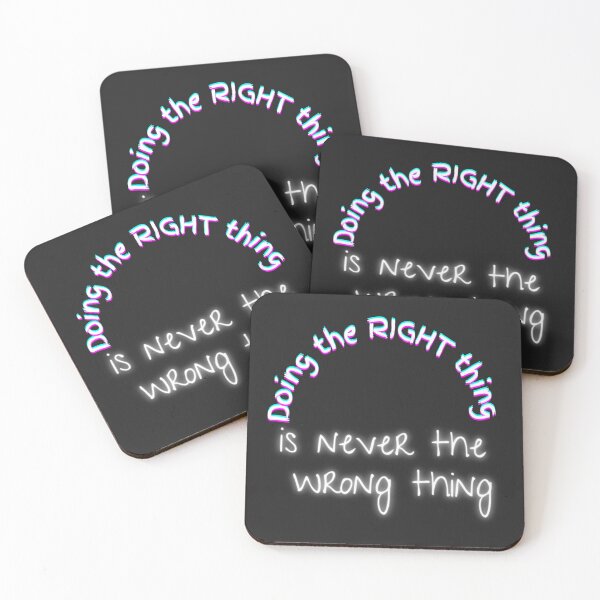 Item preview, Doing The Right Thing Is Never Wrong designed and sold by AudrinaBarri.