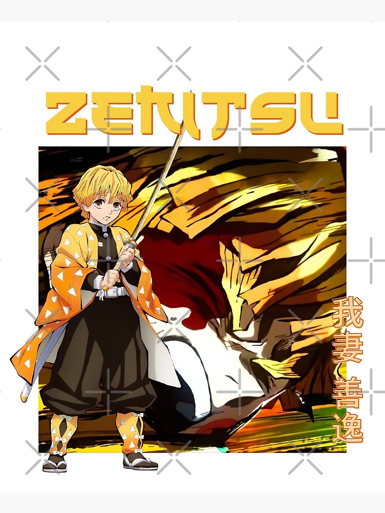 "Zenitsu Agatsuma Zenitsu Kamado Tanjiro Inosuke Nezuko Kny Hashira