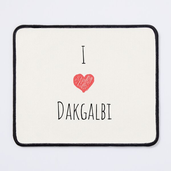 Item preview, I Love Dakgalbi, Korean Food, Savor the Flavors: Korean Food Delights designed and sold by iCherryRed.