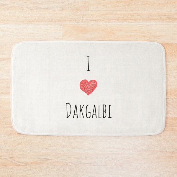 Item preview, Me encanta Dakgalbi, comida coreana, saborea los sabores: delicias de comida coreana designed and sold by iCherryRed.