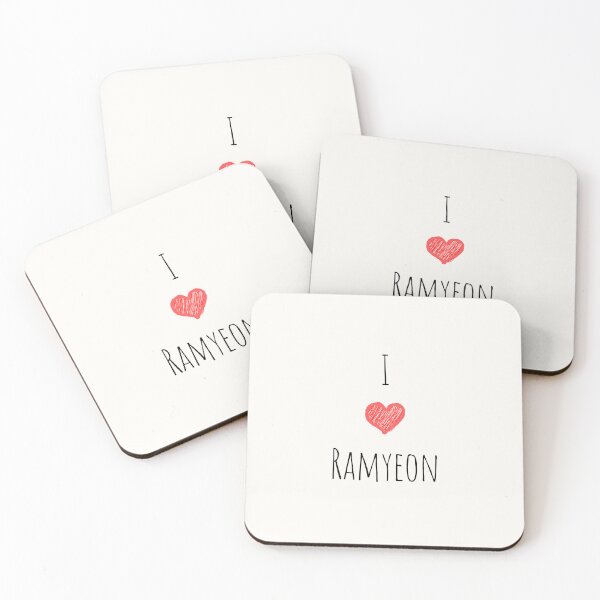 Item preview, Me encanta el ramyeon, la comida coreana, saborea los sabores: delicias de la comida coreana designed and sold by iCherryRed.