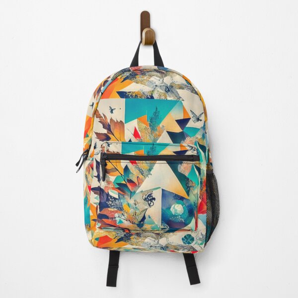 Item preview, A collage art of a bunch of colourful leaves designed and sold by Hillol Bora.