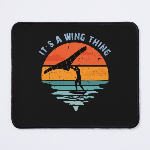 Item preview, It's a Wing Thing Grundge Vintage Retro Wing Foil Wing Surf Wingfoiler Wingsurfer designed and sold by LumbardaDesigns.