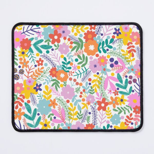 Item preview, Meadow Explosion leaves and flowers designed and sold by stamptout.